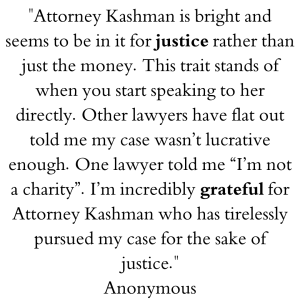 Cyber Law Firm Client Testimonial